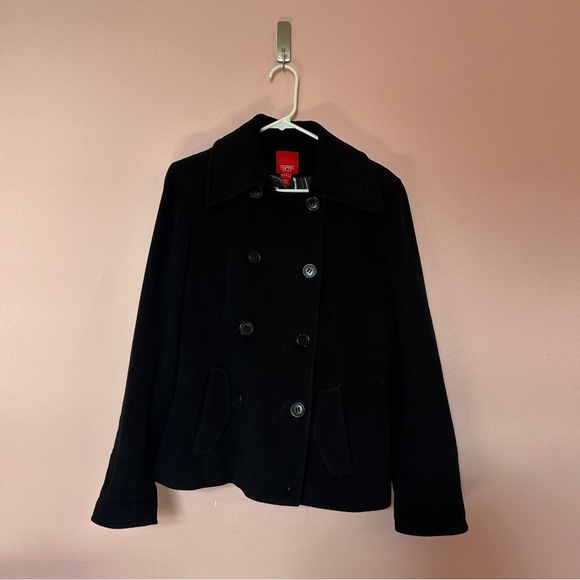 ESPRIT Trench Short Wool Coat - Picture 4 of 9